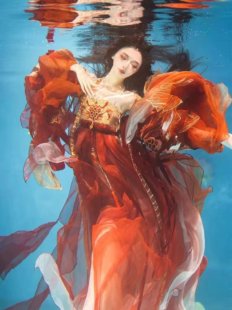 中国风春夏唐风重工诃子裙 直播链接 扣号下单备注 盲拍不发货