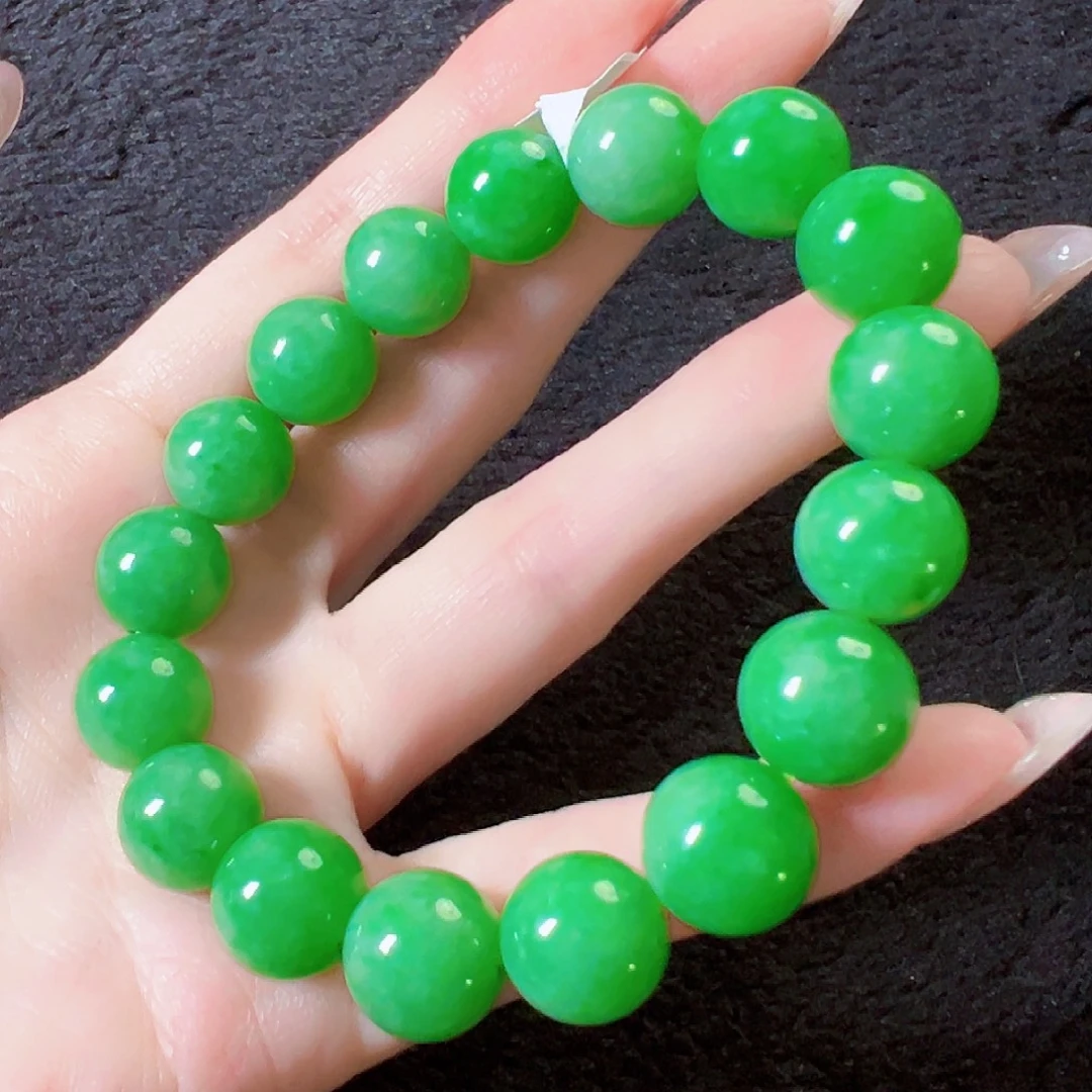 翡翠未镶嵌手串签收后24小时鉴赏期，过时不退