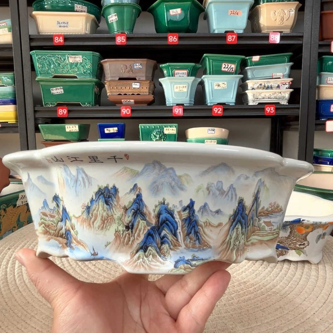 宜兴紫砂花盆链接