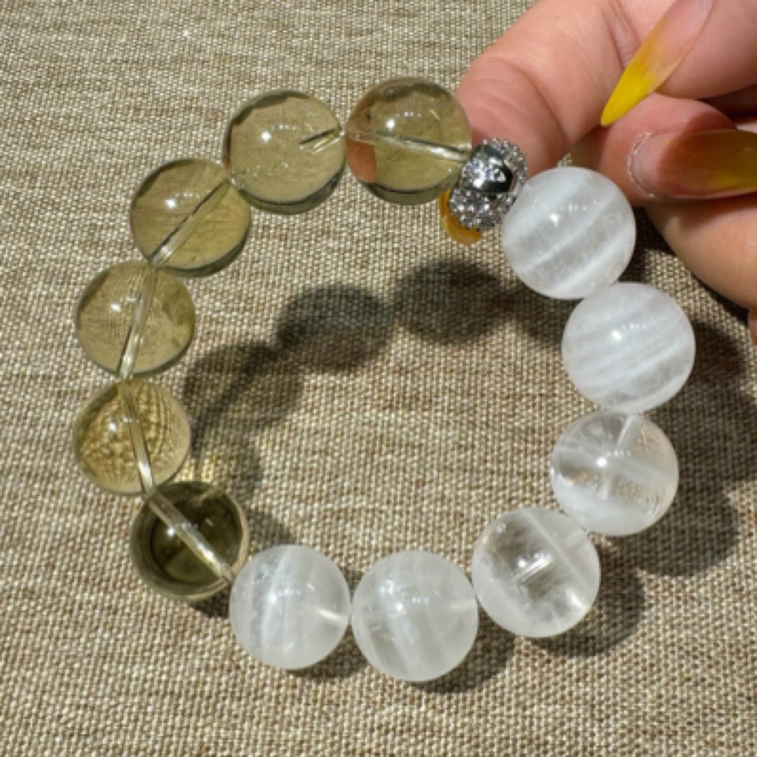 沐川出品·黄水晶白幽灵