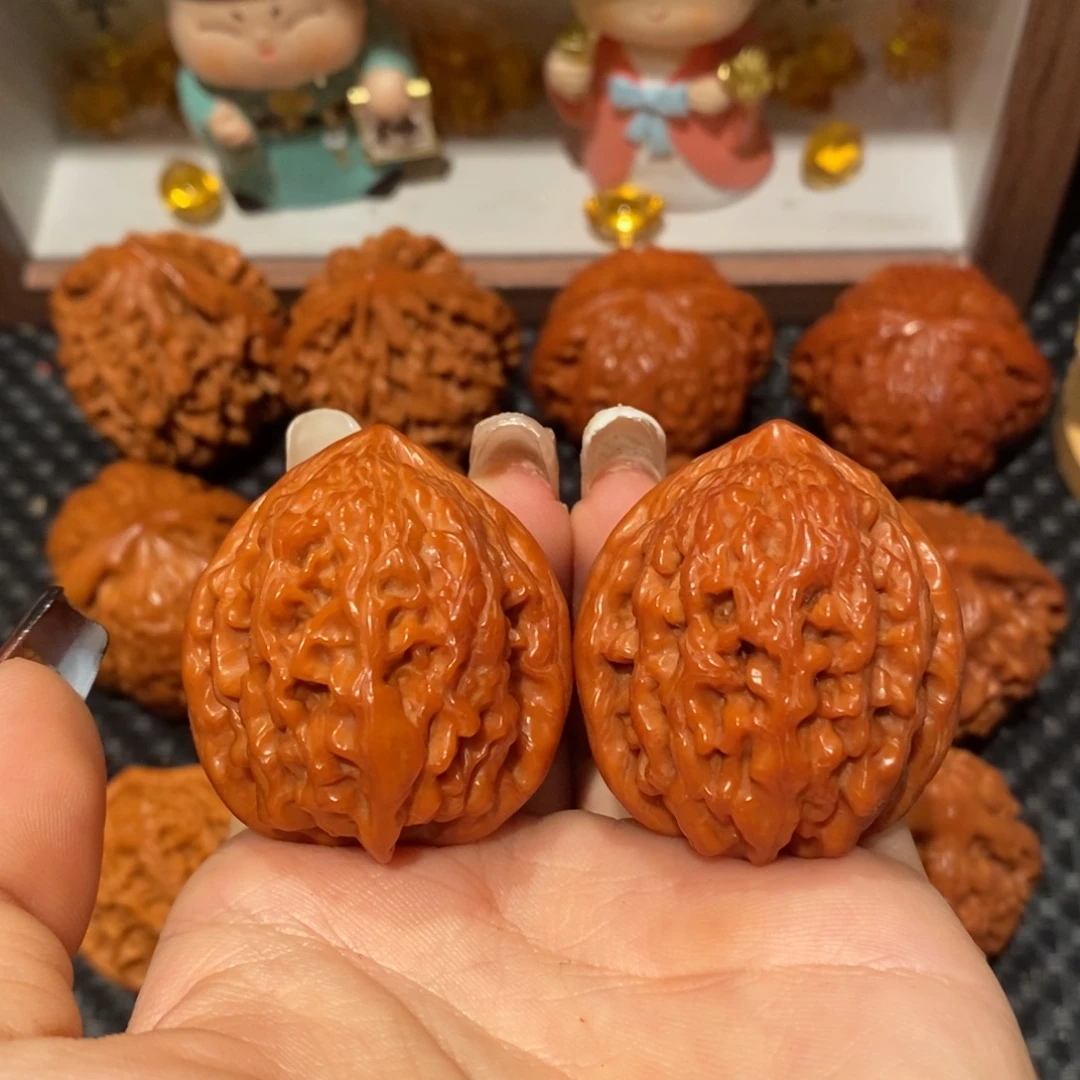 吊坠桃核37平谷大沽石，0849