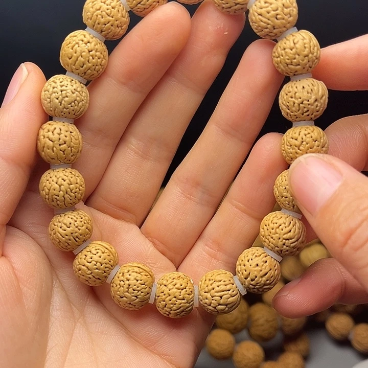 无***虞桃核吊坠桃核手串