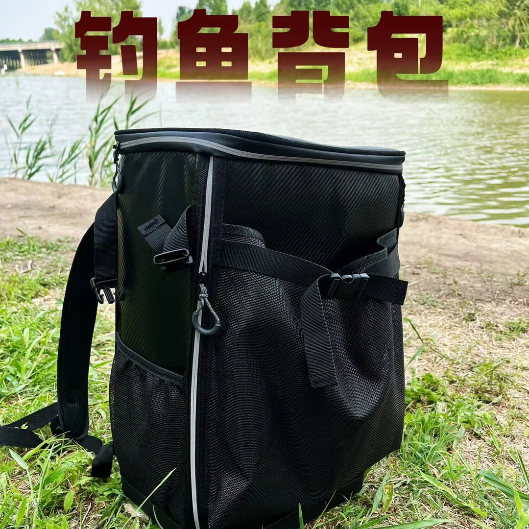 淄博奇多T型钓鱼椅碳素纤维多功能钓鱼包大椅包桶包