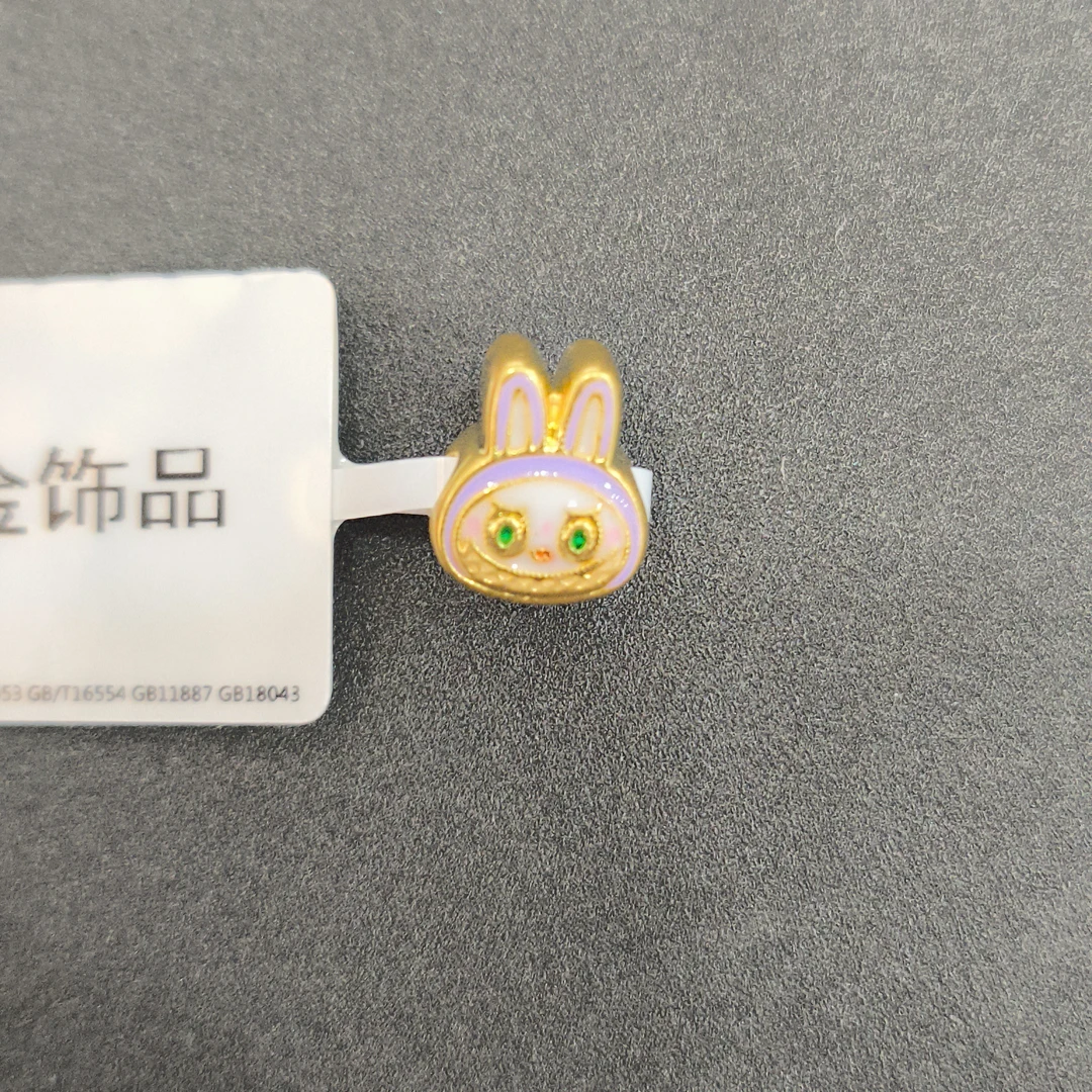 【莹莹专享】足金999饰品 小布 0.38 ZP 纳金添福