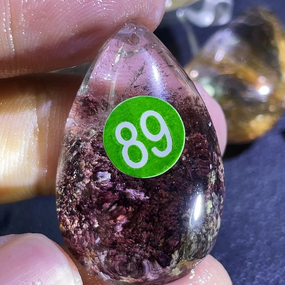 化***珠水晶吊坠(赠链)未镶嵌