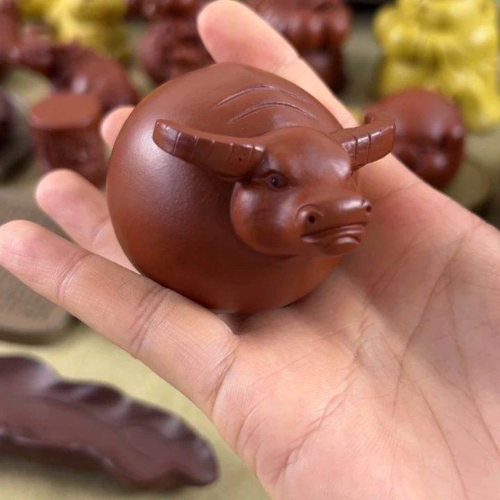 紫砂茶宠紫砂福牛