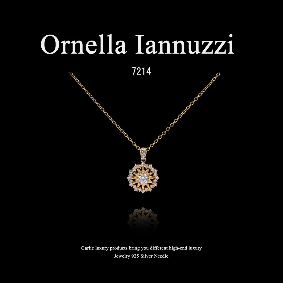 铜合金项链 OL 【心动时刻】The Beat Goes 项链~7214（40+5cm）