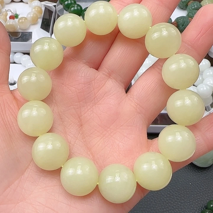 和田玉手串未镶嵌