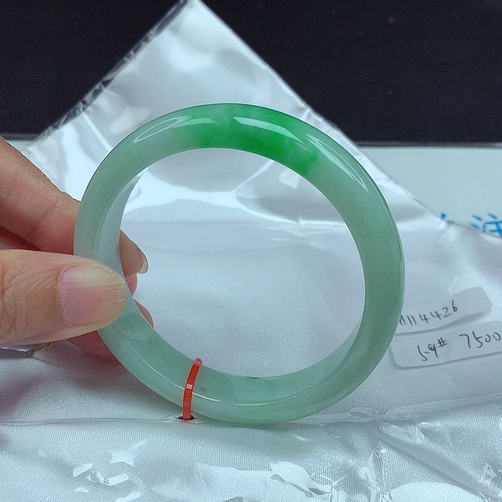 未镶嵌手镯翡翠59圈4426
