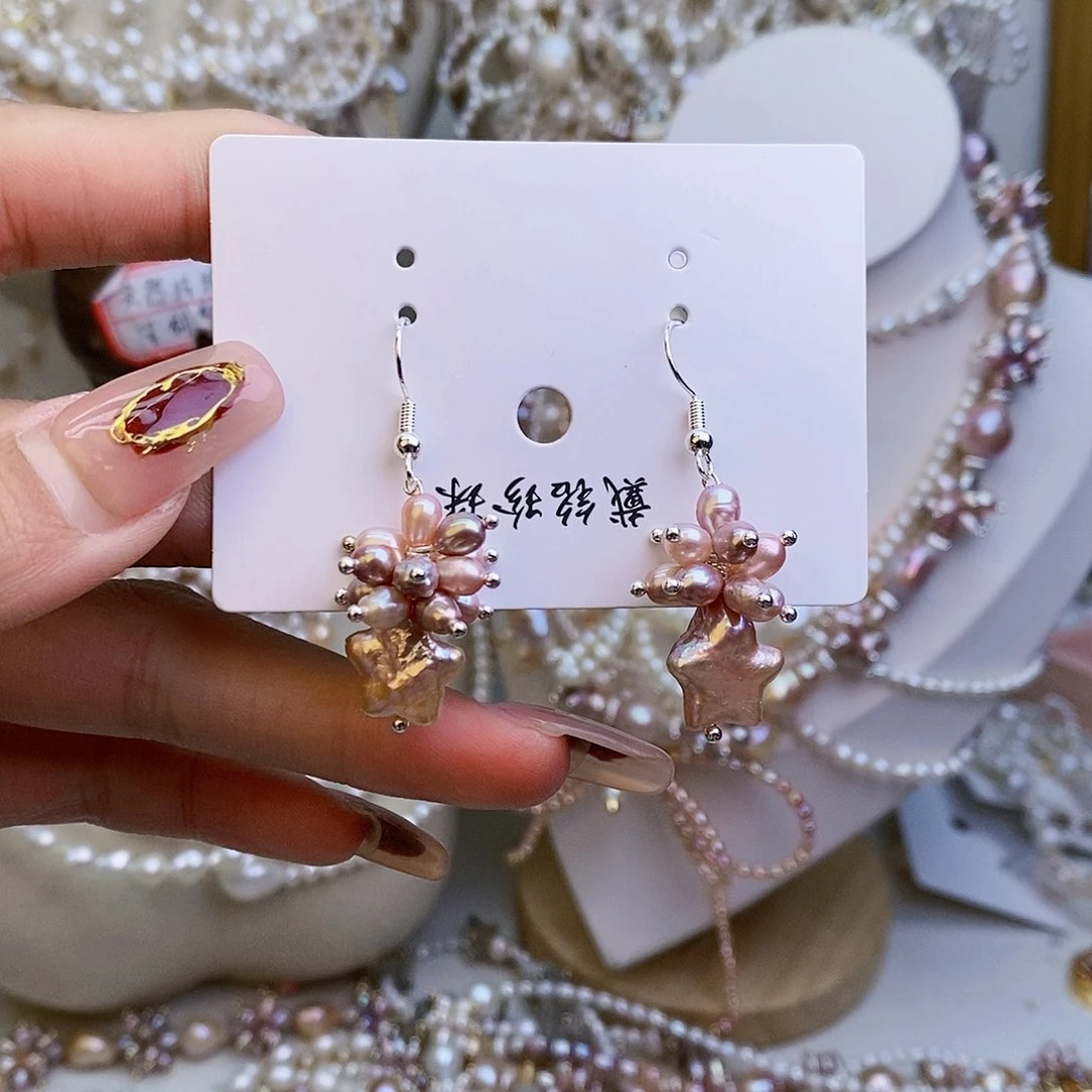 淡水珍珠颈饰银S925镶嵌