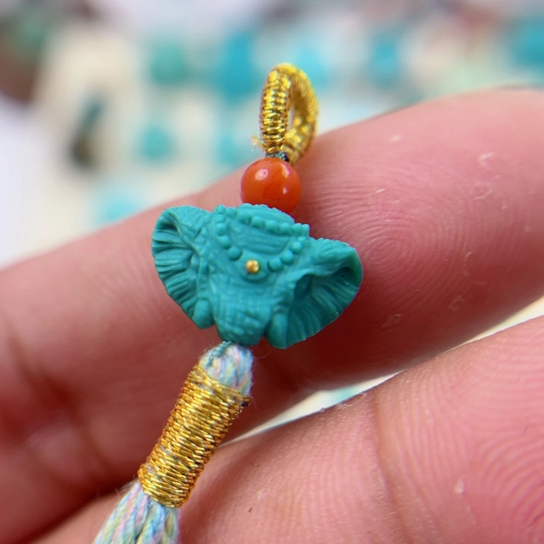 绿松石未镶嵌配饰