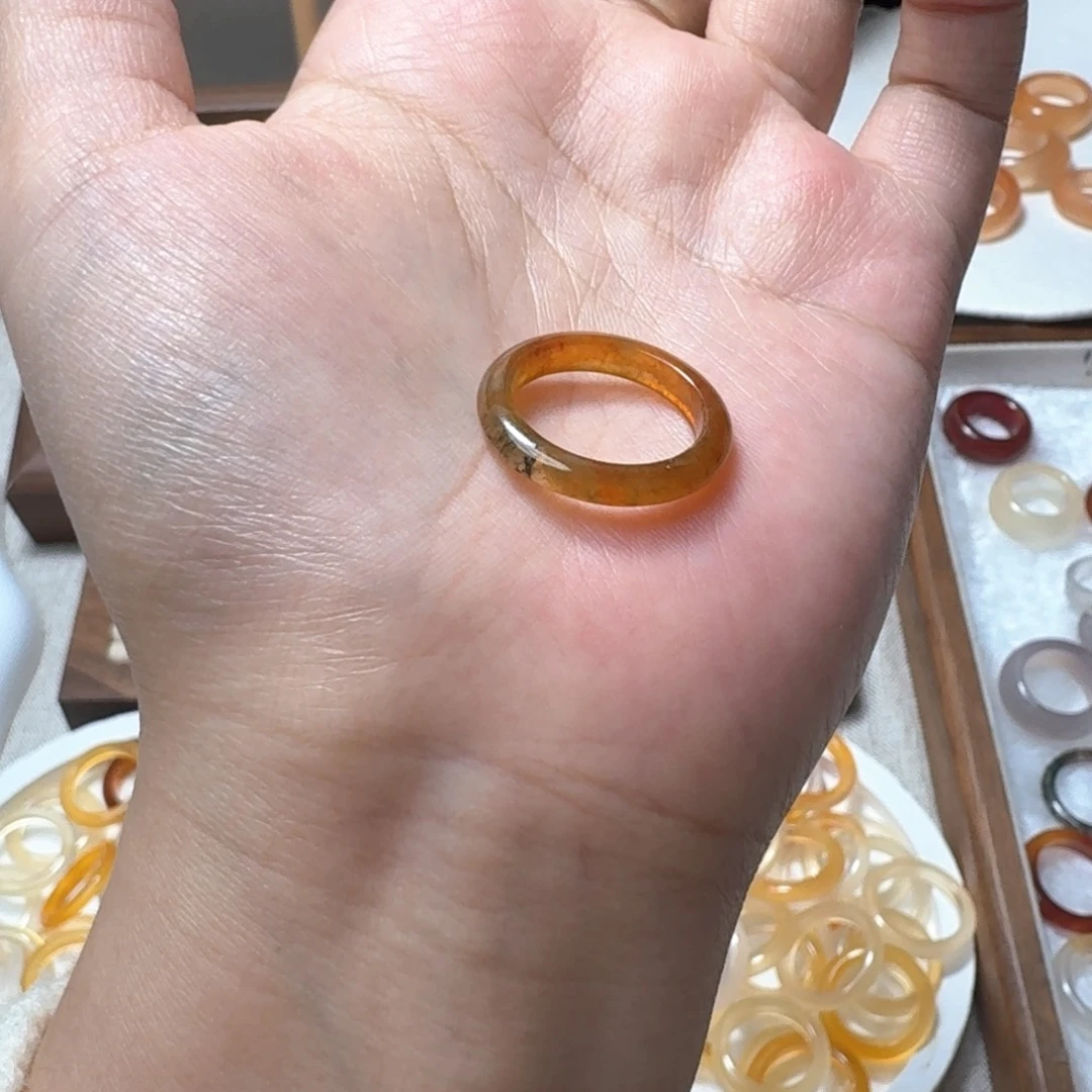 未镶嵌戒指玛瑙/玉髓695港14