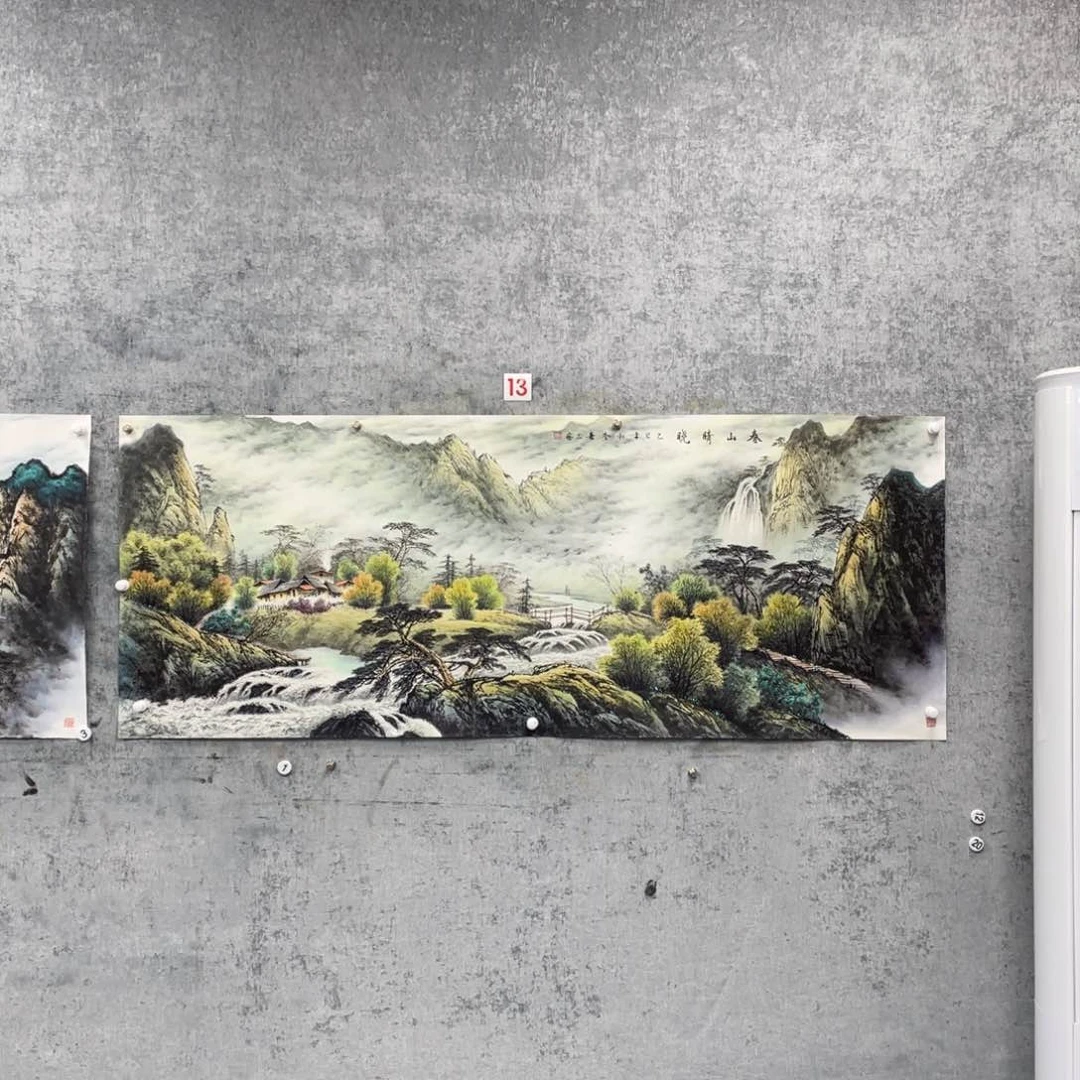 国画鸟**香绘画作品黄喜三画芯