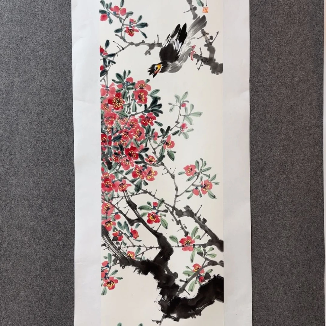 国画周游海老师手绘作品