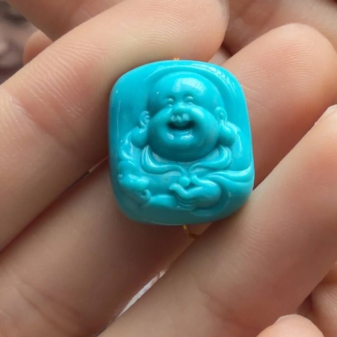 绿松石未镶嵌颈饰