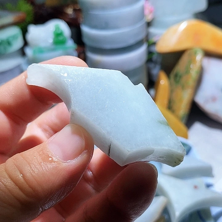 翡翠散珠边角料74
