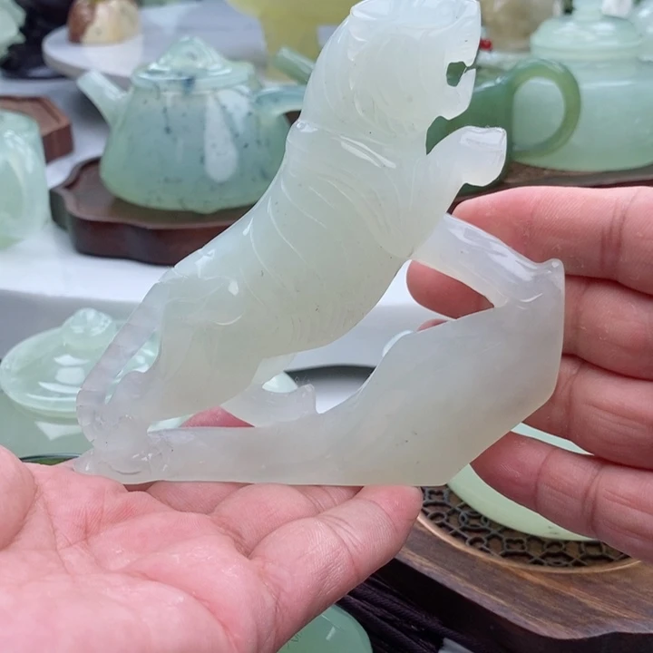 岫玉四大名玉摆件未镶嵌