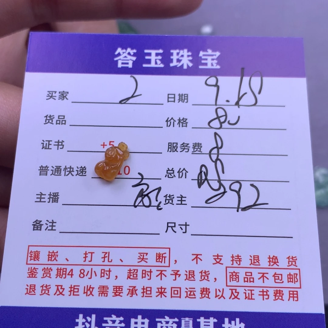 颈饰未镶嵌翡翠✨****2