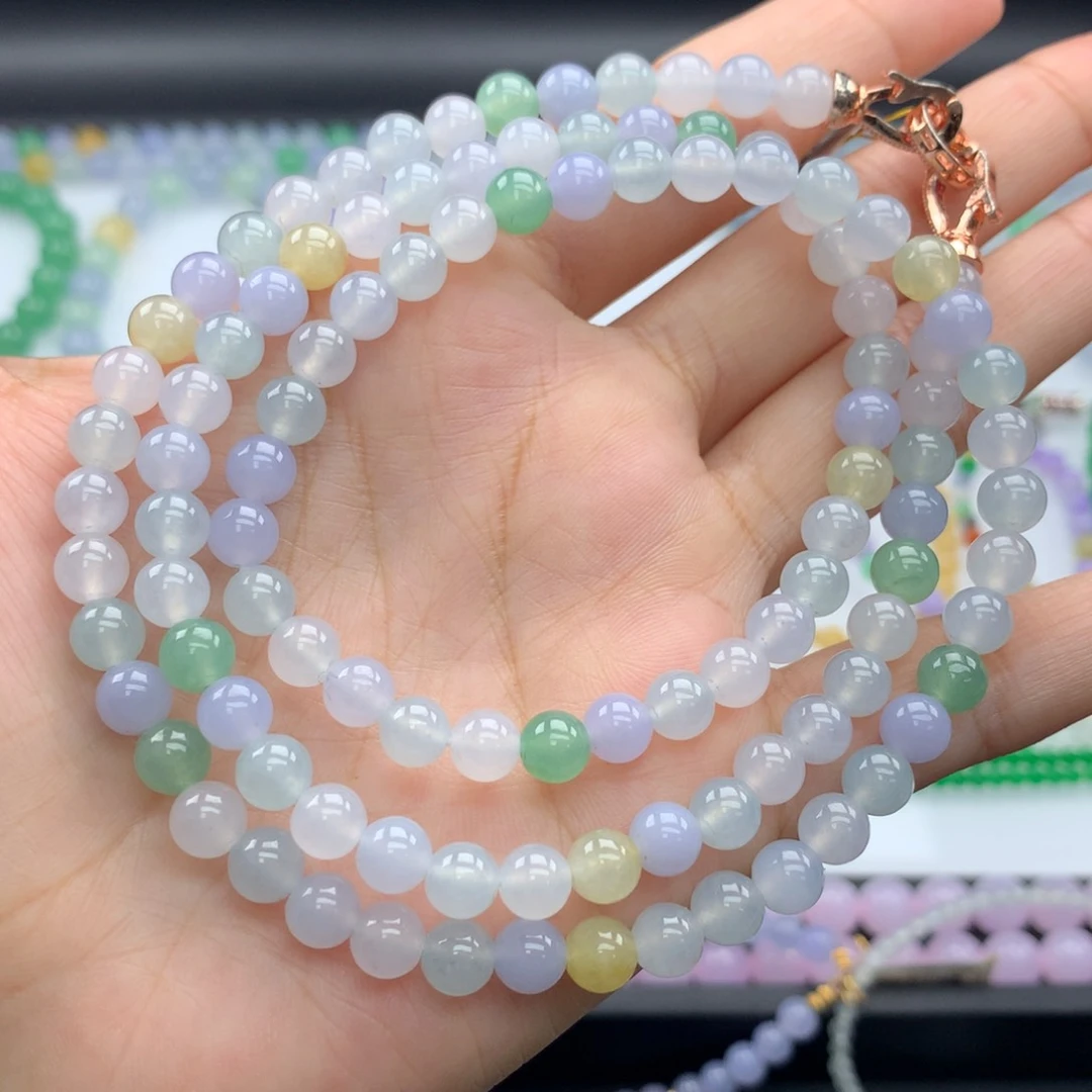 毛衣链未镶嵌翡翠