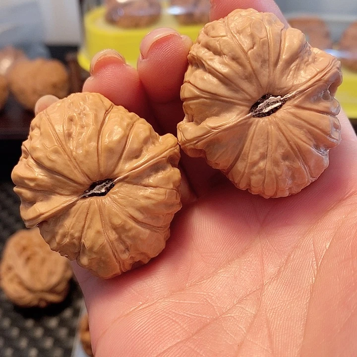 吊坠文玩核桃南瓜墩，边40