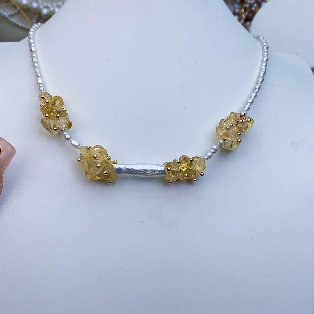 淡水珍珠颈饰未镶嵌