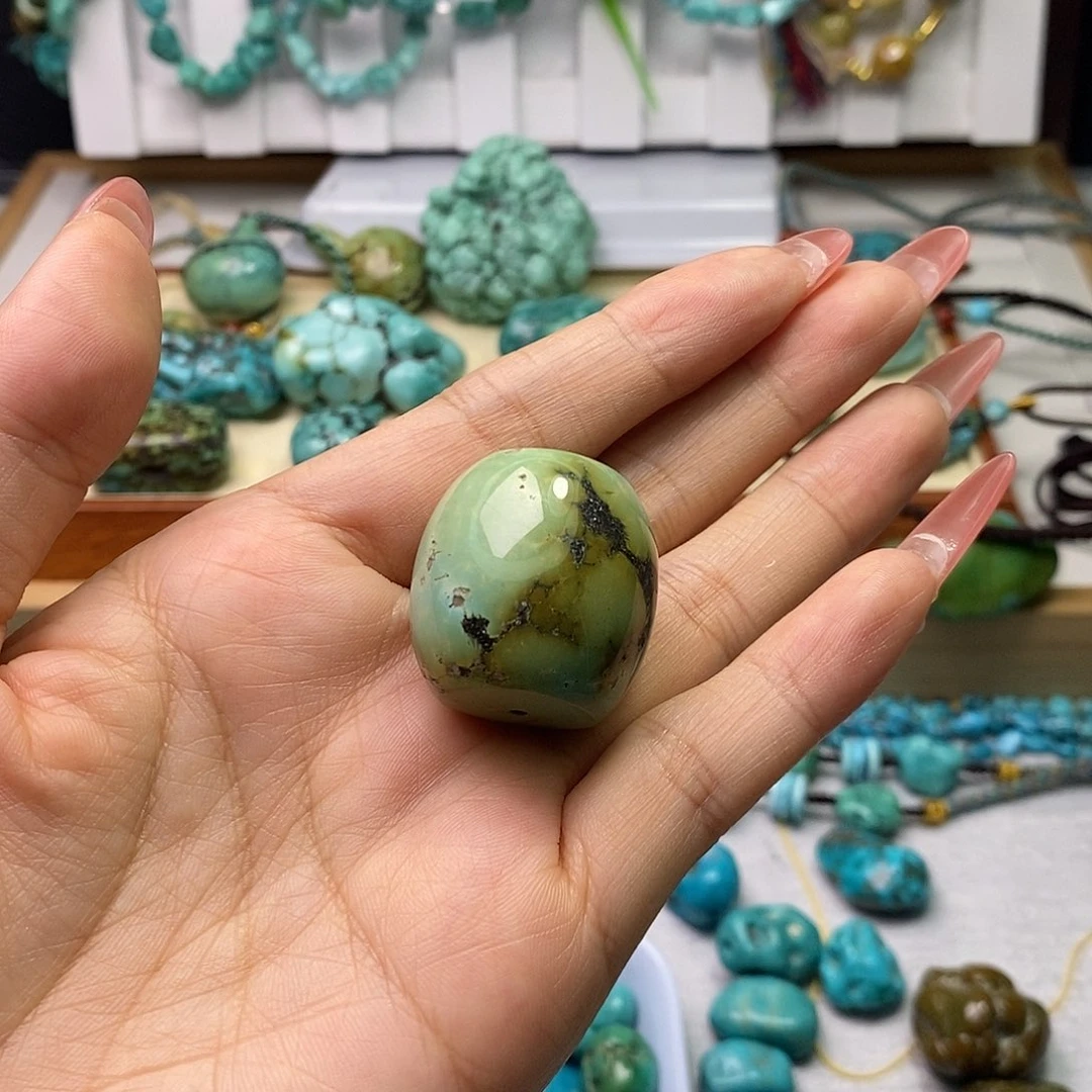 未镶嵌绿松石手链北***下