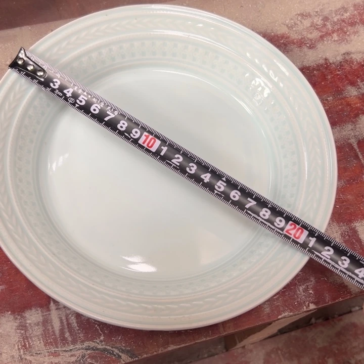 陶隐青釉8寸麦穗盘子