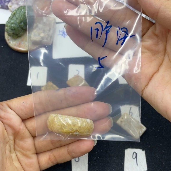 硅化珊瑚（珊瑚玉）颈饰合金用***一