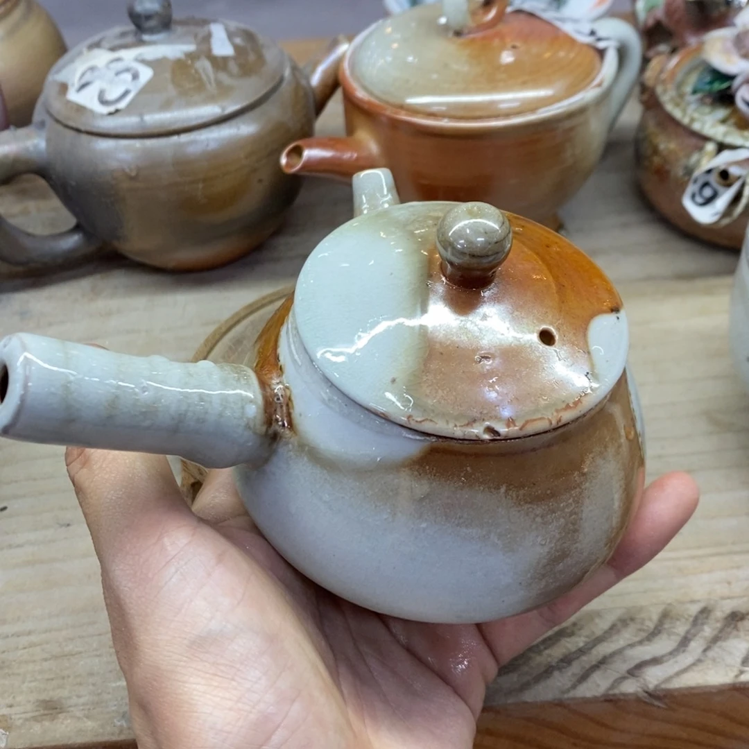陶园柴烧，精品高货737瑕盖子盖不下去