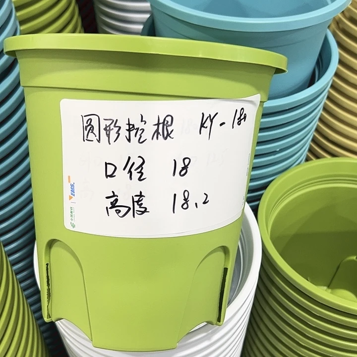 正品圆控口18高18果绿无托8只