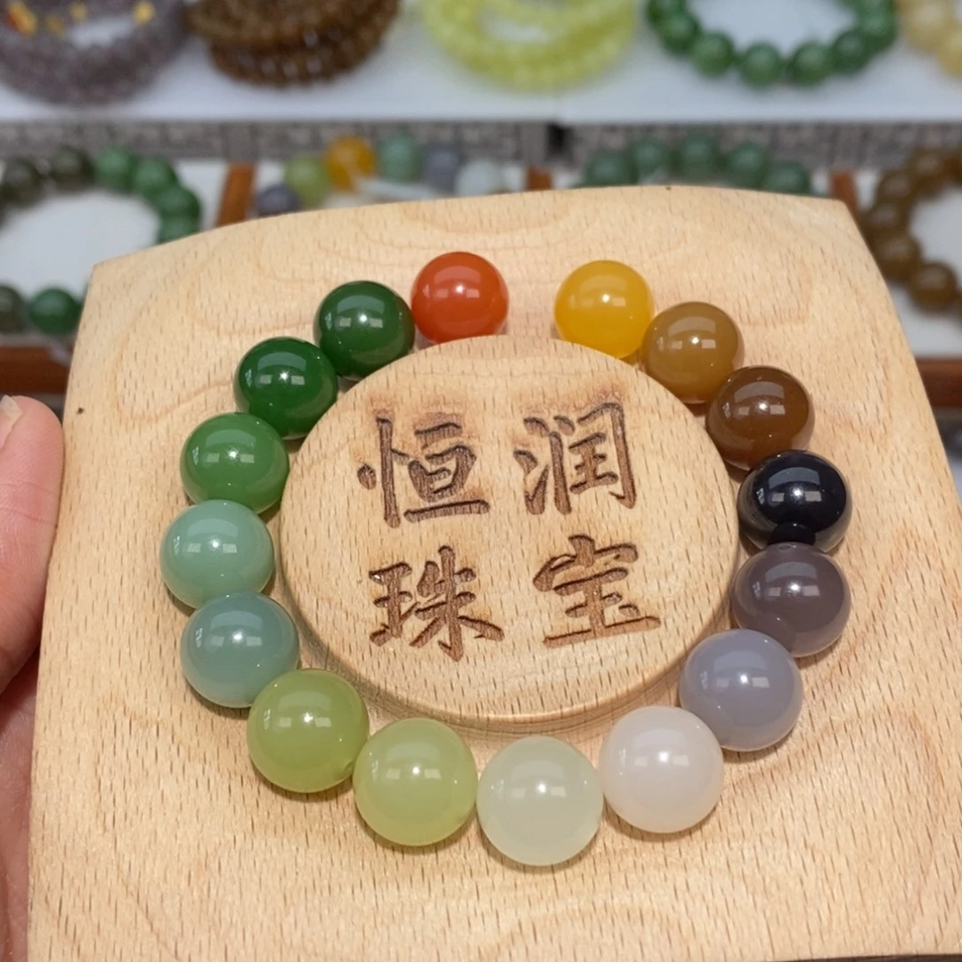 w***w和田玉未镶嵌手串卡12