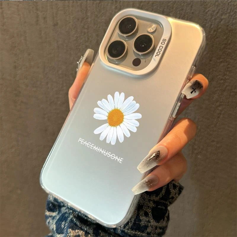 权志龙潮牌iphone16手机壳雏菊15promax荣耀200华为pura70新款mat