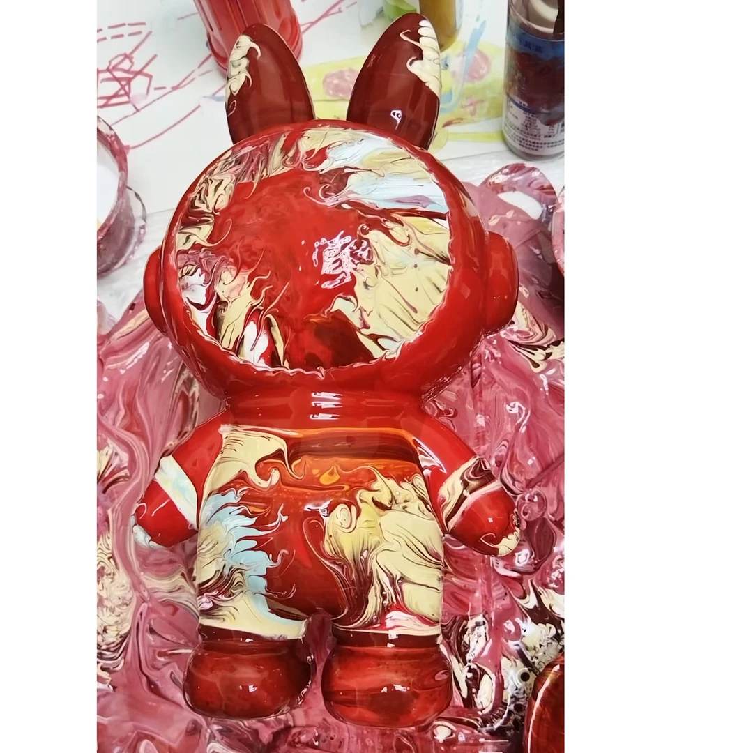 【竞拍链接】现场制作不支持退款流体手工摆件流体艺术