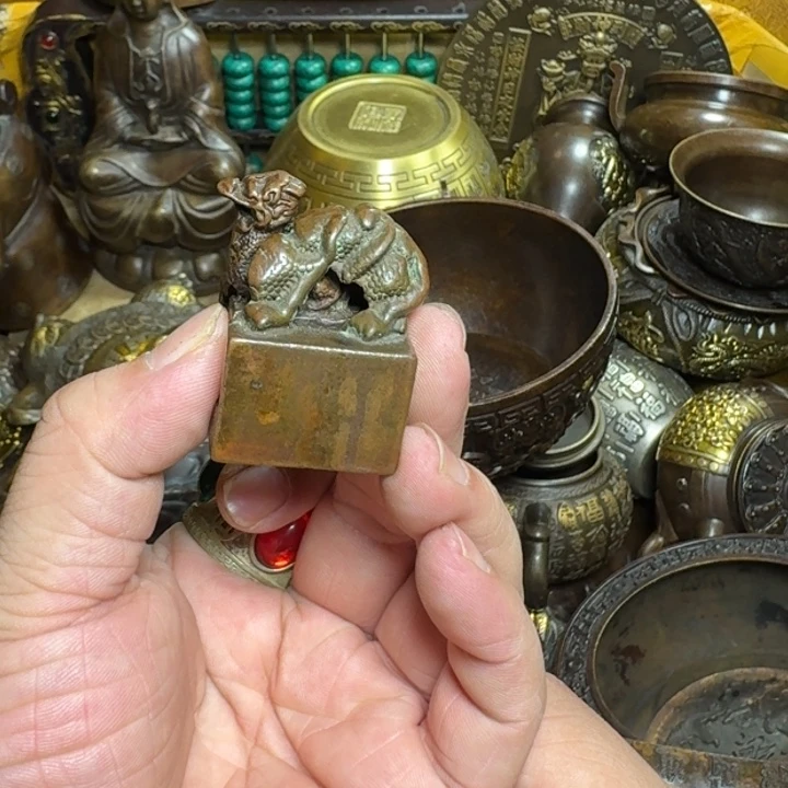 铜器摆件收收藏藏藏