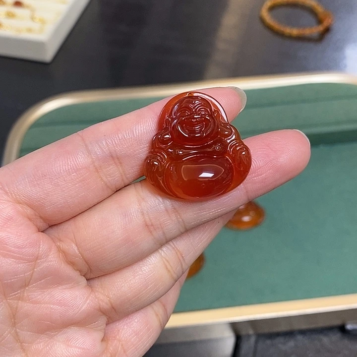 玛瑙/玉髓珠宝半成品未镶嵌莹*