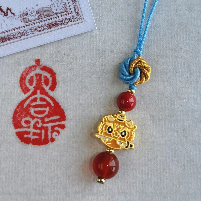 合金锦纶吊坠 泰山过香侍卫平安挂坠转运吊坠财运事业运上岸