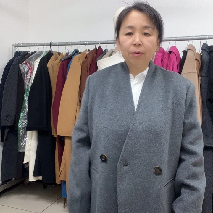 外贸出口大衣女秋冬