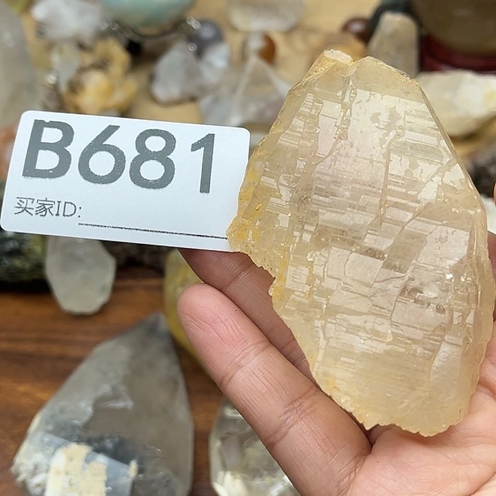 水晶珠宝半成品未镶嵌默认微瑕