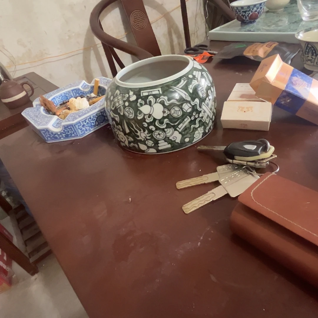 洪***造摆件景德镇手工手绘陶瓷