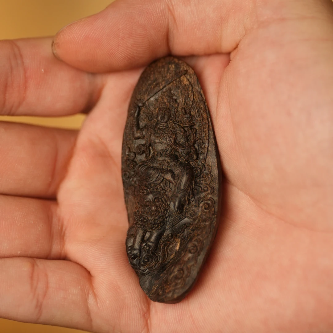 沉香丨YZ 文SPS把件 约8.9g