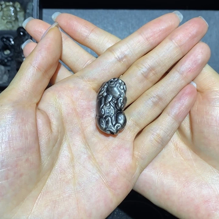 黑曜岩未镶嵌吊坠(不含链)D**?