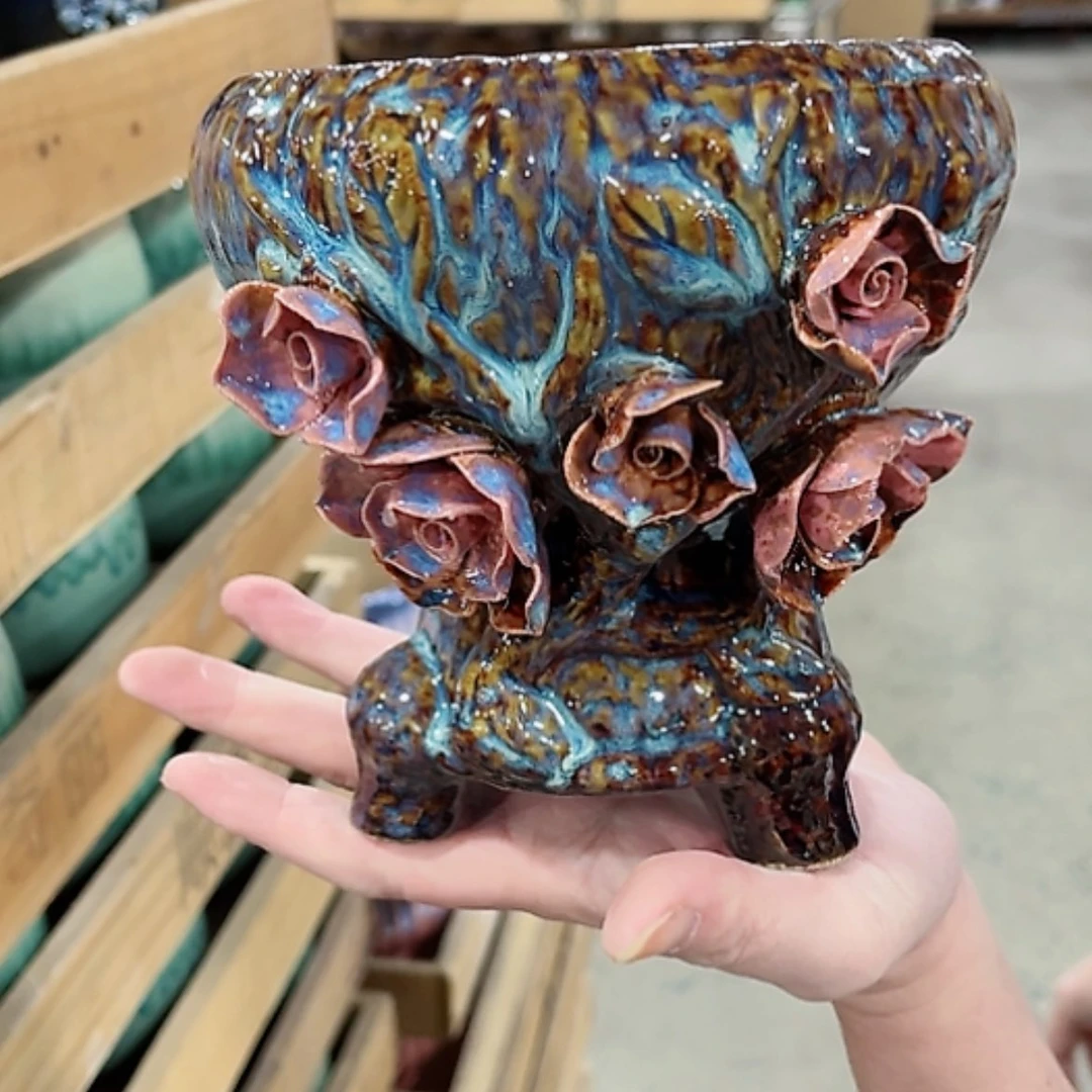 【闪购商品】陶瓷花盆