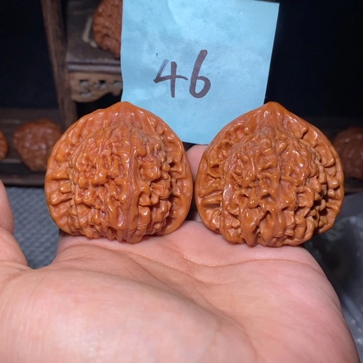 把件桃核50尺官帽