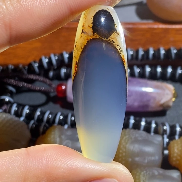 玛瑙/玉髓未镶嵌项链