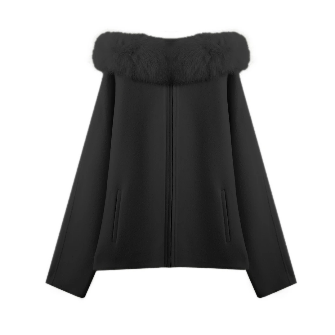 【馨悦专享】短款双面呢外套GZ241129