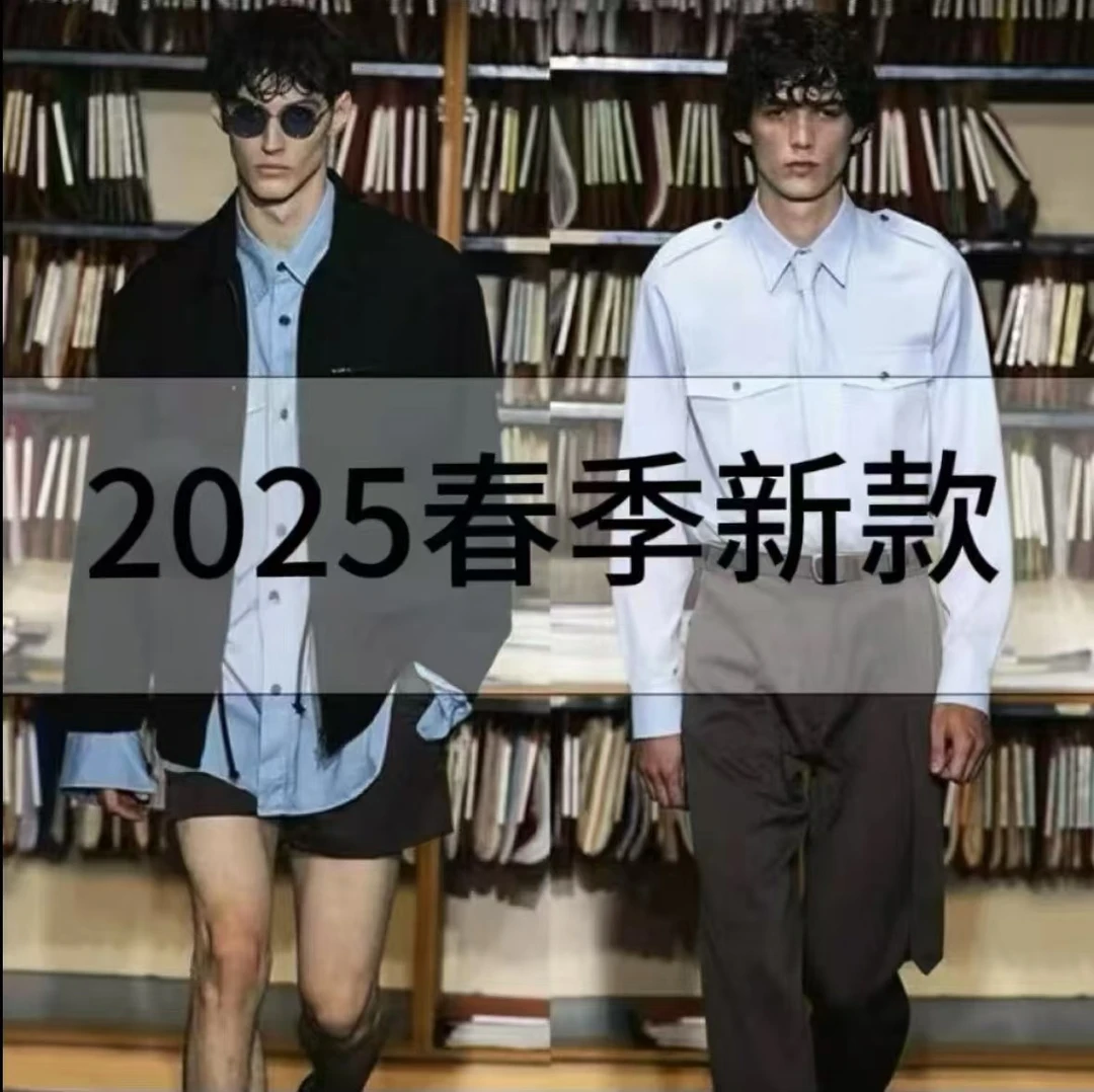 【七七】拉达2025春季 新品 高奢时尚百搭痞帅外套JK72男士