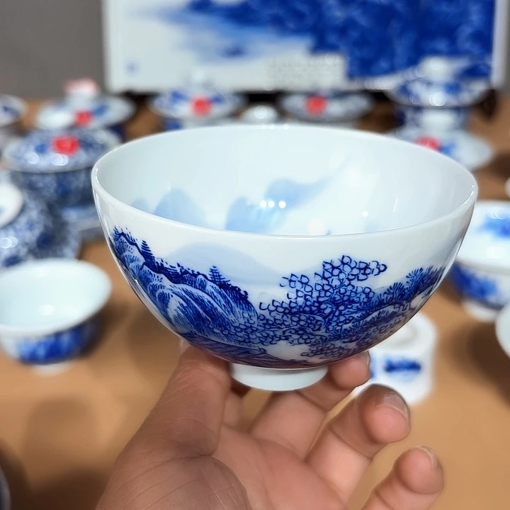Z**U景德镇纯手工手绘单杯