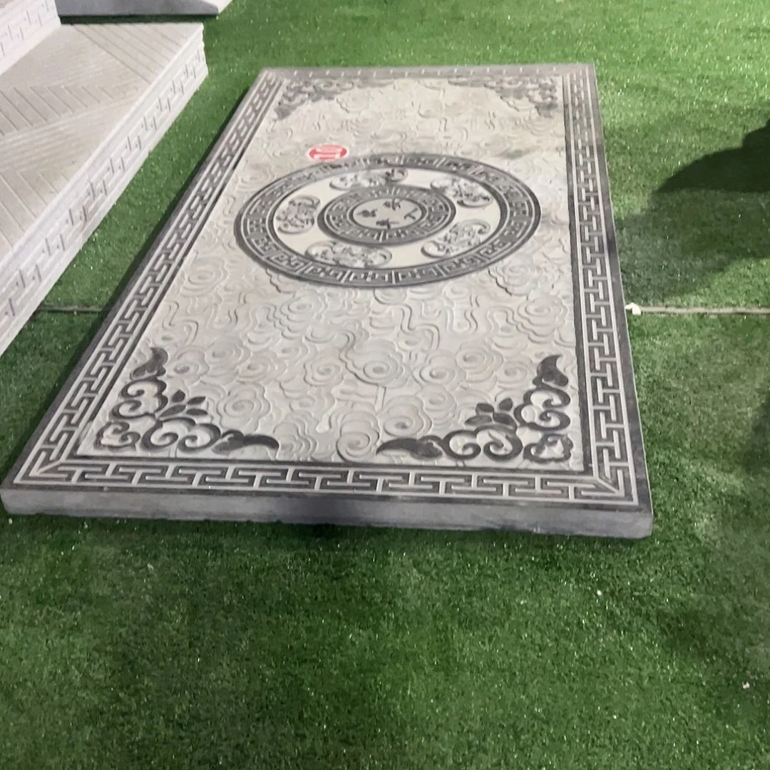 石头青石地雕，石材厚度约5厘米