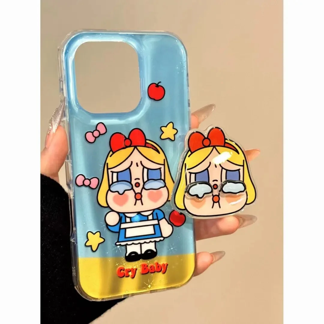 苹果蝴蝶结哭娃适用苹果17/15/14/13/12新款iPhone11手机壳