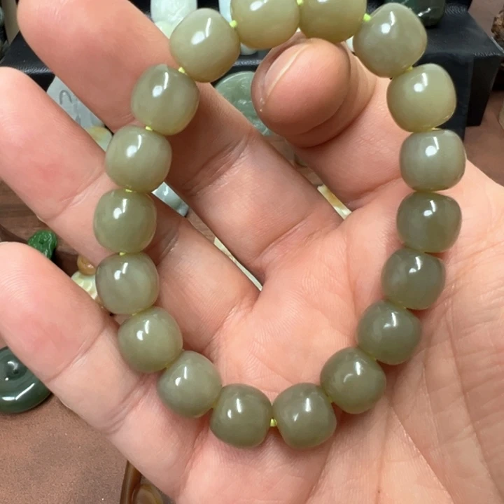 未镶嵌手串和田玉